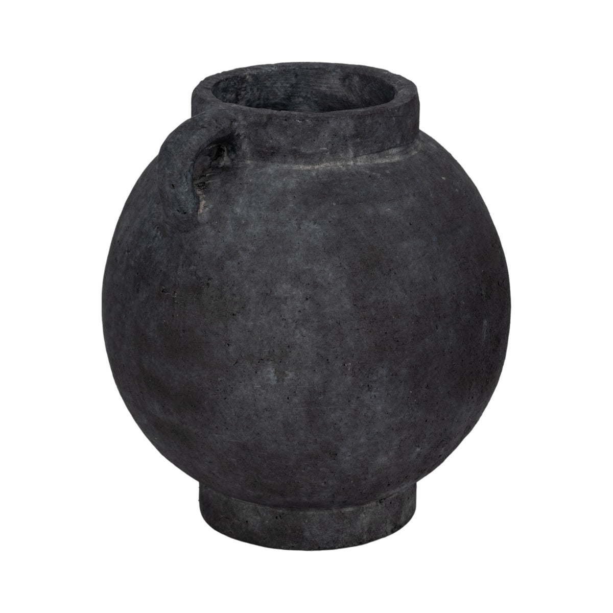 Corbinford Black Large Bulbous Jug with Handle