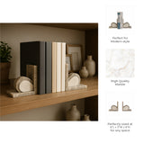 Daytonview Ivory/Tan Bookends (Set of 2)