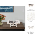 Havenrun White Bookstand