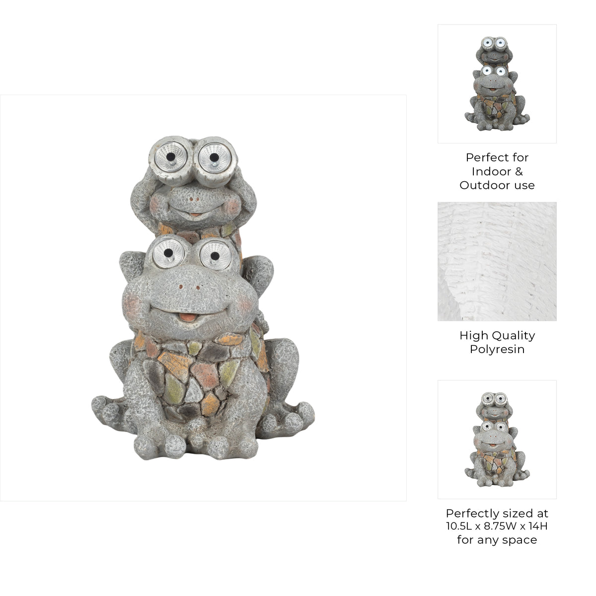 Finchrun Gray/Green/Yellow Garden Statuary - 20292EC