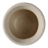 Wrightwood Ivory Textured Rounded Planter on Ball Feet