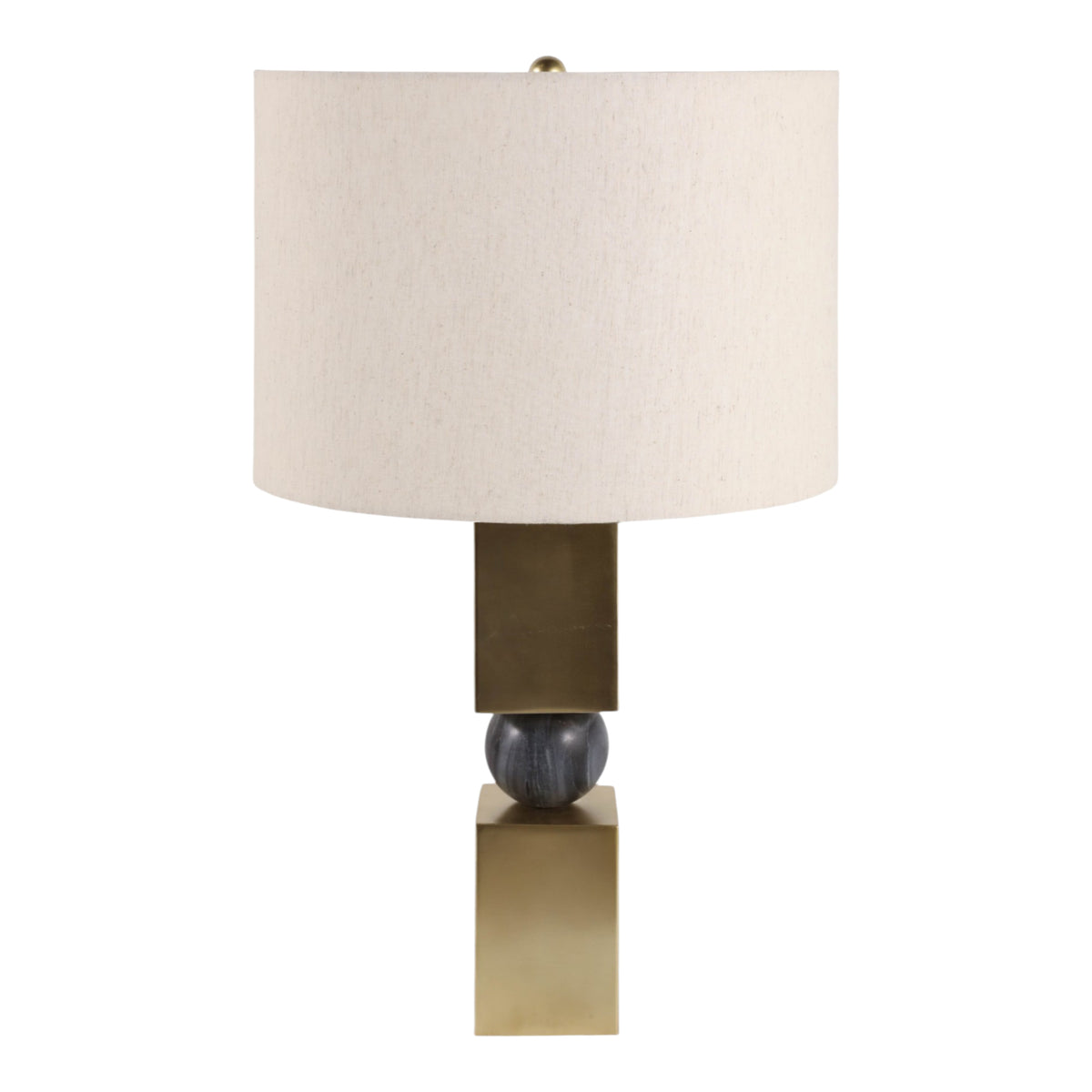 Alecley Blue/Ivory/Gold Lamp