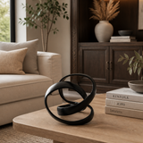 Dashport Black Aluminum Knot Sculpture - 14585-03EC