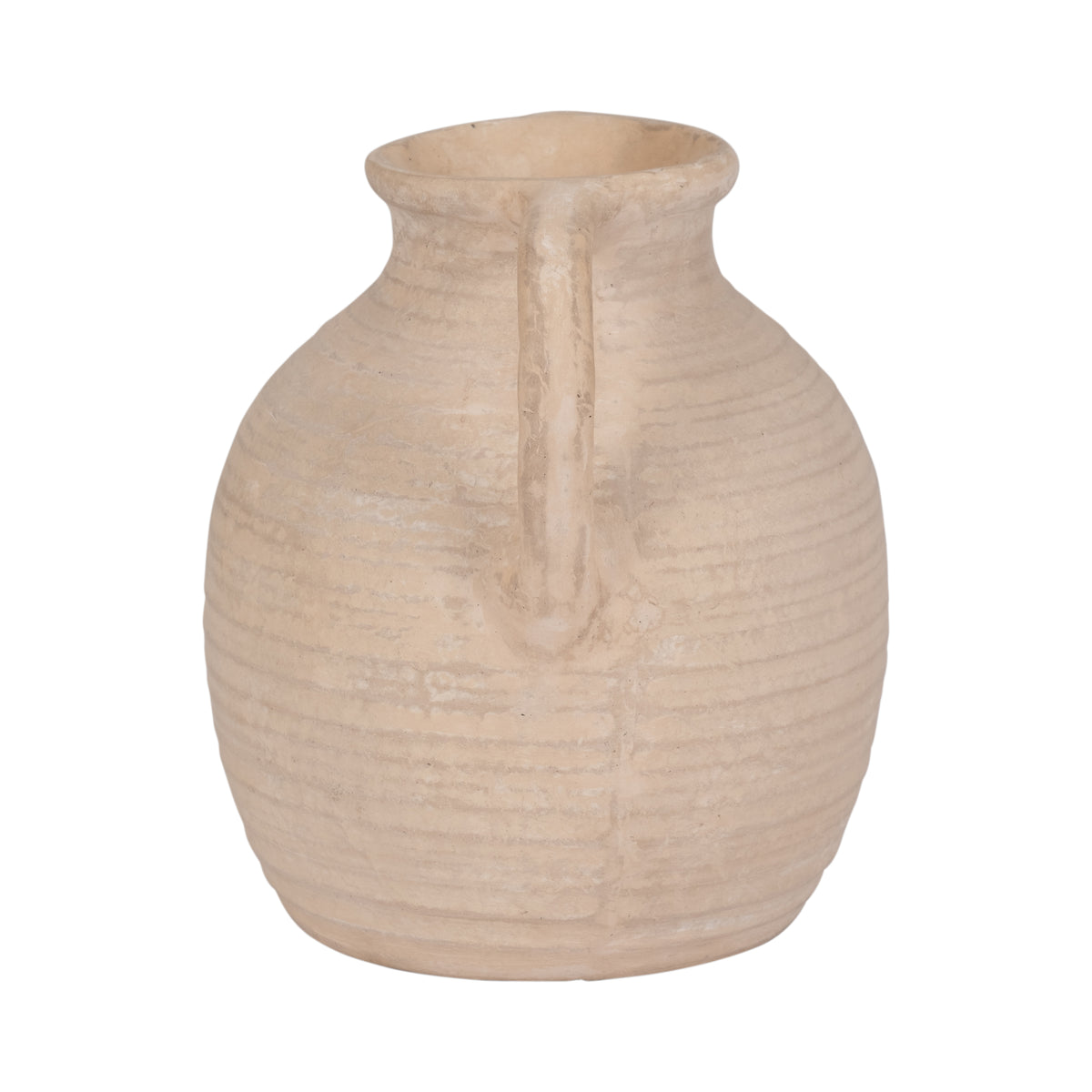 Grangeville Ivory Paper Mache Pitcher
