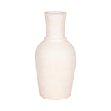 Samsonbrook Ivory Terracotta Vase with Ring at Neck