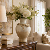 Hopeport Gold/Ivory Large Vase