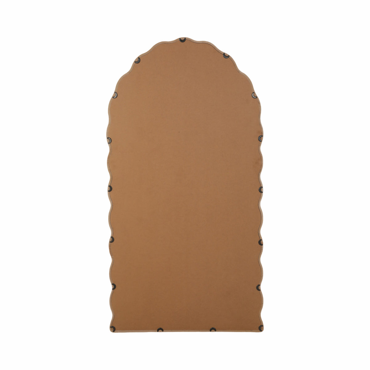 Elroyhaven White Wavy Leaner Mirror