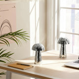 Lakeshore Silver Small Mosaic Mushroom