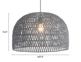 Paradise Gray Ceiling Lamp