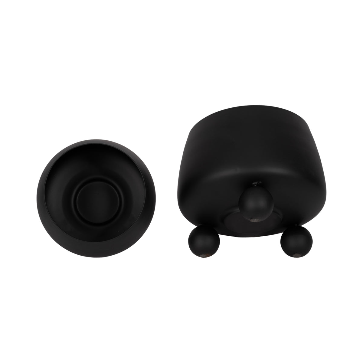 Albafield Black Planters (Set of 2)
