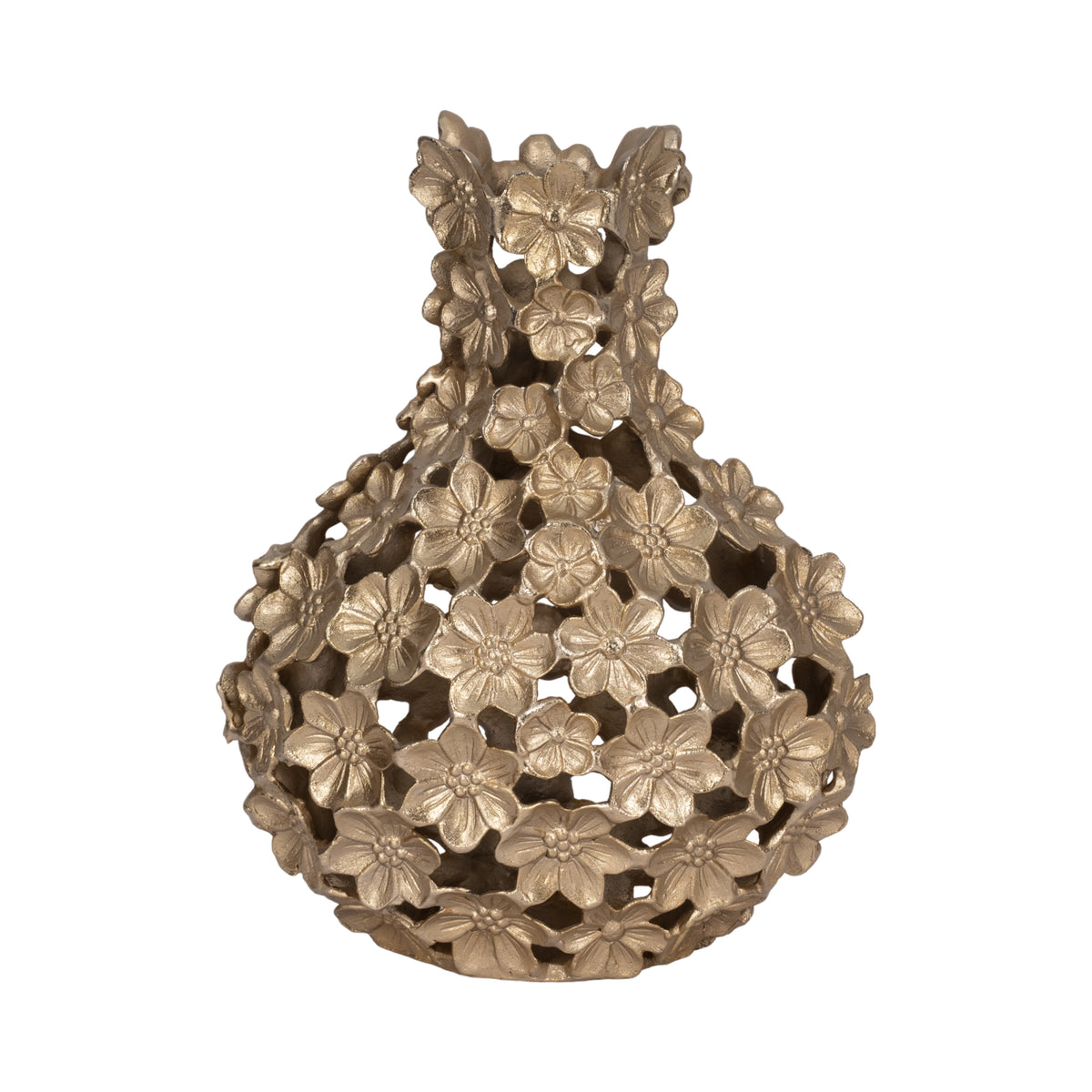 Lynnford Gold Large Vase