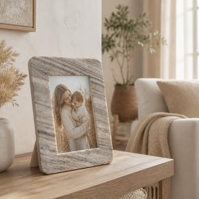 Randsburg Beige Small Marble Photo Frame