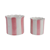 Rafeshaw Pink/White Planters (Set of 2)