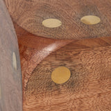 Dempseybrook Antique Brown Wood Dice