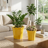 Deangrove Yellow Planters (Set of 2)