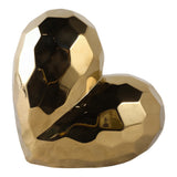 Sylvanburn Gold Ceramic Heart Large Decor
