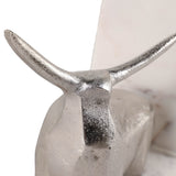 Almacrest White/Silver Bookends (Set of 2)