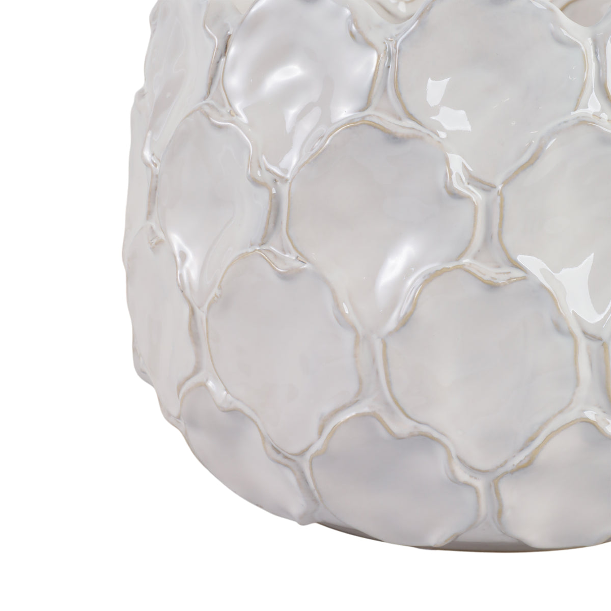 Hazenshaw White Planters (Set of 3)