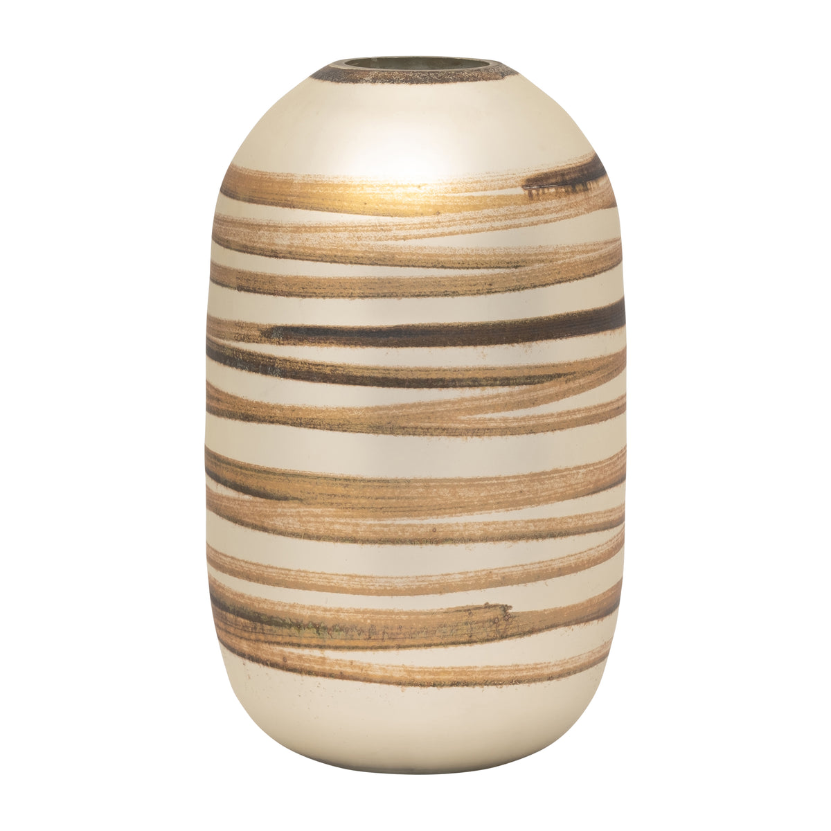 Brightside Gold Glass Antique Ring Vase