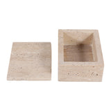 Tuckergrove Tan Travertine Box