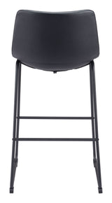 Smart Black Barstool (Set of 2)
