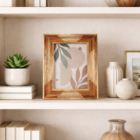 Vinton Natural Wood 4x6 Layers Photo Frame