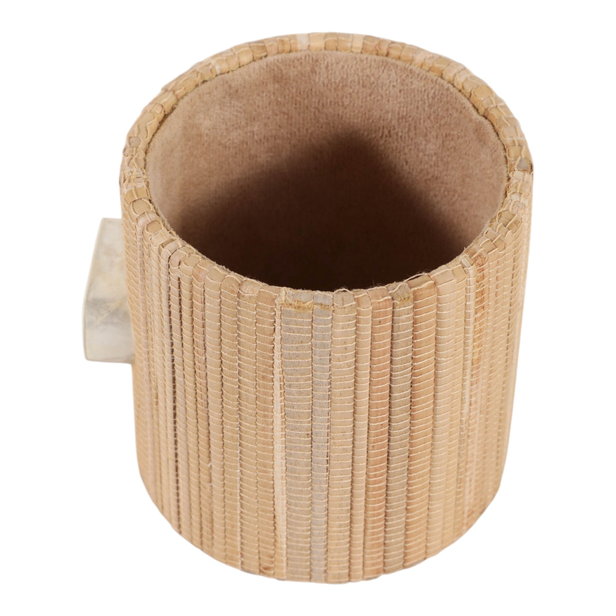 Elmgrove Tan/Ivory Pencil Cup