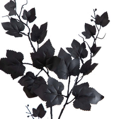 4’ Artificial Halloween Black Maple Tree - Ornate Home