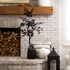 4’ Artificial Halloween Black Maple Tree - Ornate Home
