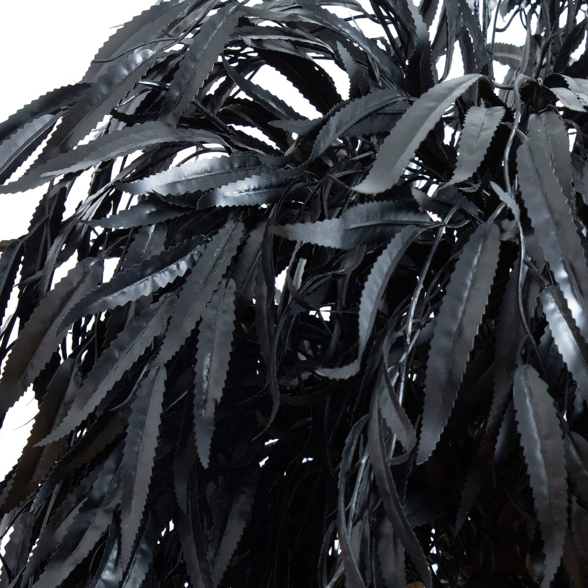4' Artificial Halloween Black Willow Tree