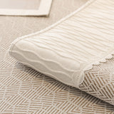 Herringbone Sofa Protector Cover, Non-Slip Couch Cover for Seat, Back & Arms
