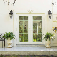 40" UV Resistant Artificial Boston Fern (Indoor/Outdoor) - Set of 2 - Ornate Home