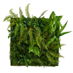 40” x 40” Forest Artificial Living Wall - Ornate Home