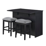 Meadowbrook Gray Counter Height Stool