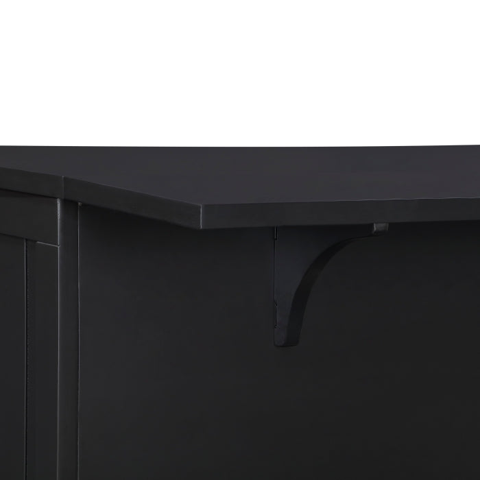 Meadowbrook Black Kitchen Island