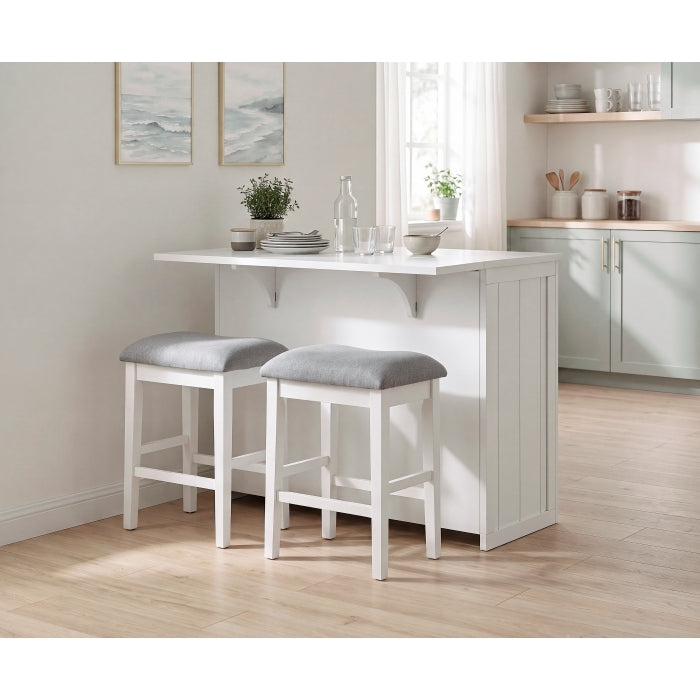 Meadowbrook Silver Counter Height Stool