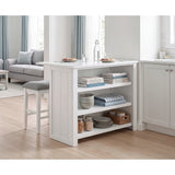 Meadowbrook Silver Counter Height Stool