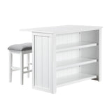 Meadowbrook Silver Counter Height Stool