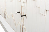 Aztec White Sideboard On Stand