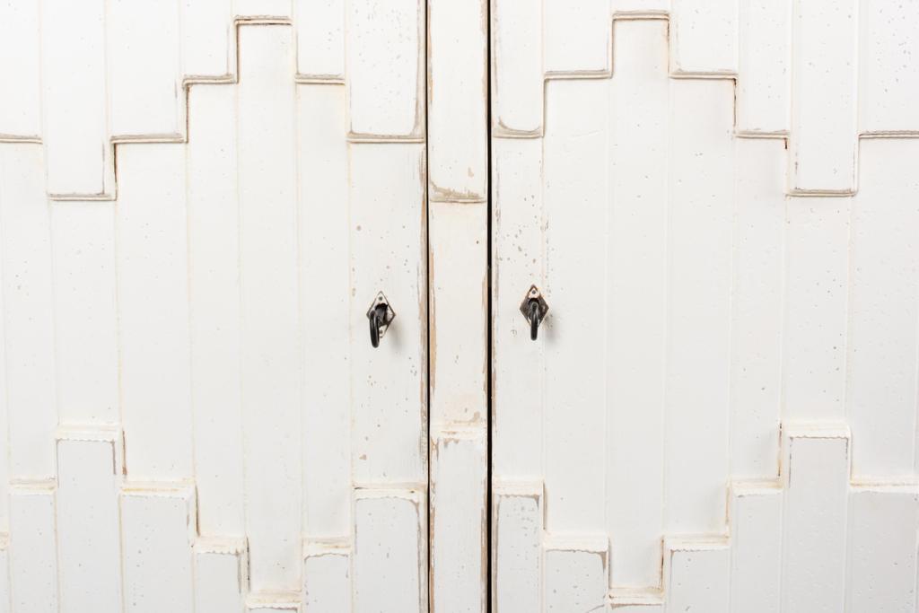 Aztec White Sideboard On Stand