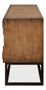 Aztec Brown Sideboard On Stand