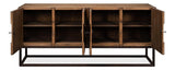 Aztec Brown Sideboard On Stand