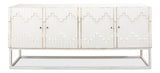 Aztec White Sideboard On Stand