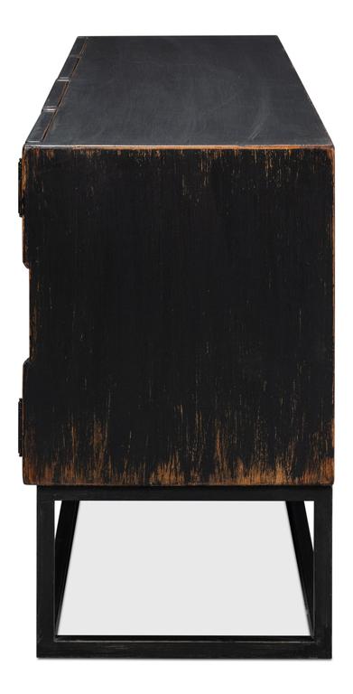 Aztec Black Sideboard