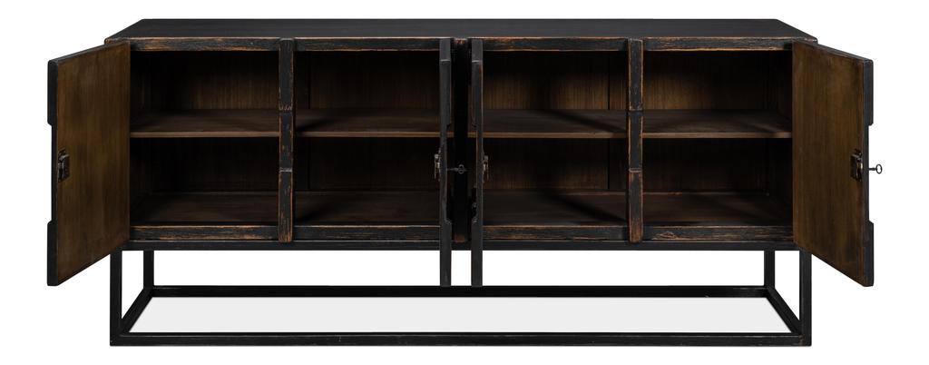 Aztec Black Sideboard