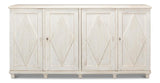 Beecher White Sideboard With 4 Doors