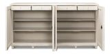 Beecher White Sideboard With 4 Doors