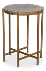 Spence Black Side Table