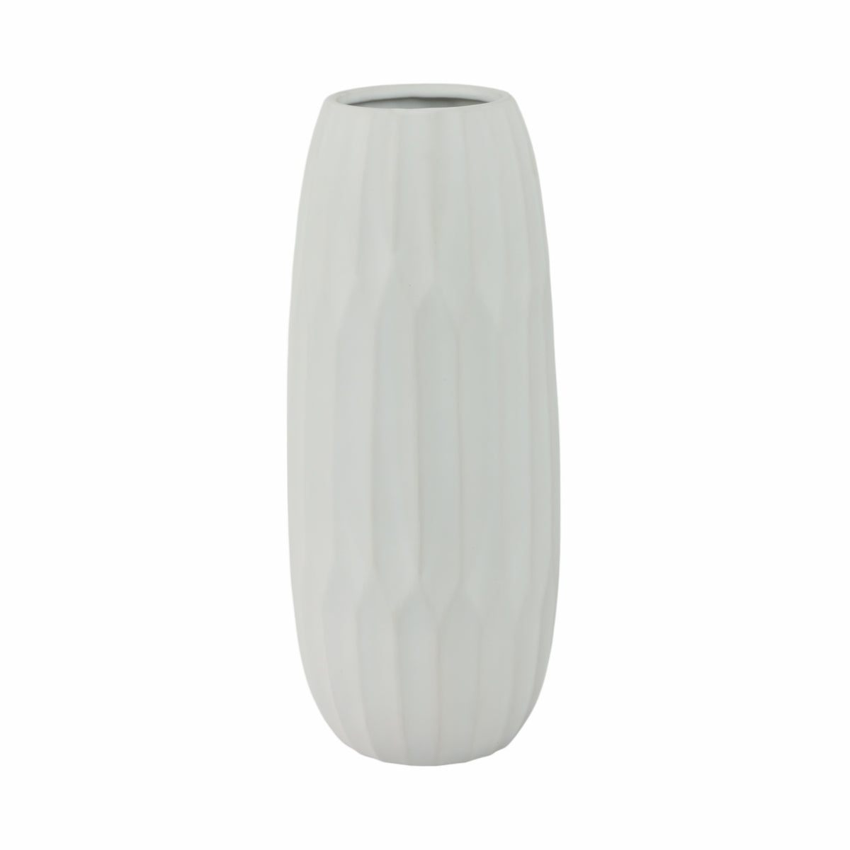Dougherty White Ceramic Vase