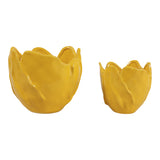 Drydenrun Yellow Planters (Set of 2)